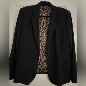 Beautiful dark brown tailored blazer